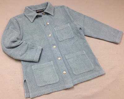 Wmns Heavy Weight Sherpa Car Coat Length Jacket Frosty Blue